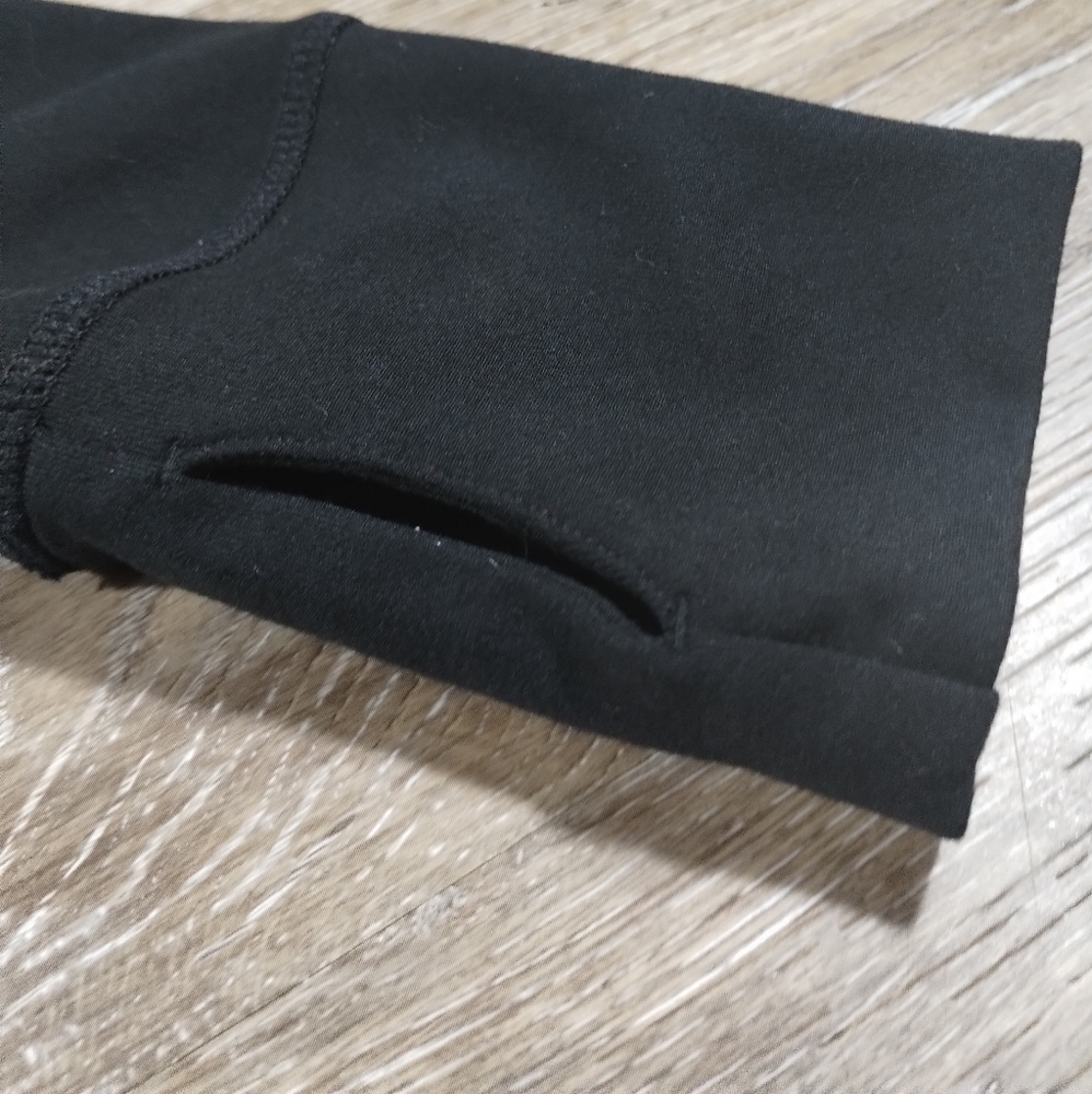 Gap BodyFit Long sleeve Athletic Jacket Black zip up - Picture 10 of 16